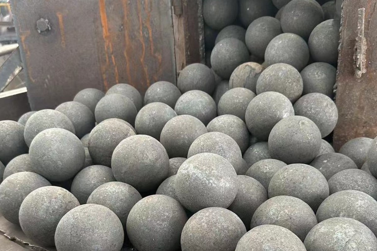 Forged steel ball